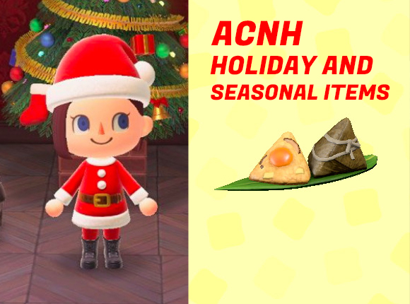 Animal Crossing: New Horizons Holiday and Seasonal Items